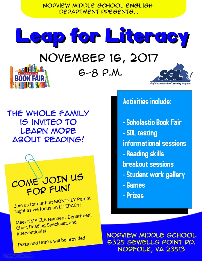 parent night flyer