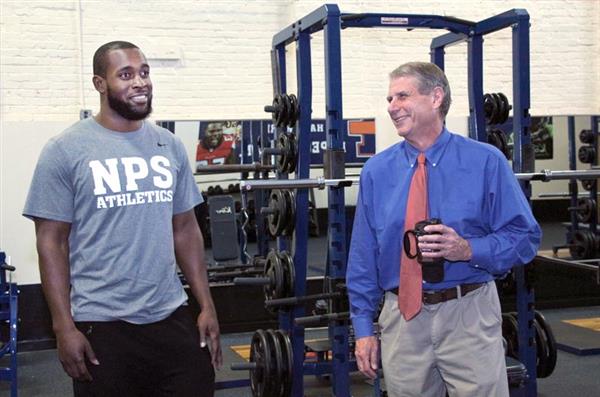 Maury High School athletes will now have access to a new state-of-the-art weight room with high-tech equipment Maury High School athletes will now have access to a new state-of-the-art weight room with high-tech equipment