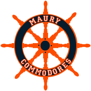 Maury Commodores Ship Wheel