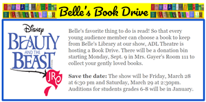 Belle's Book Drive