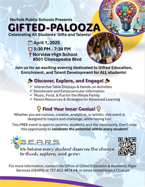 NPS Gifted-Palooza