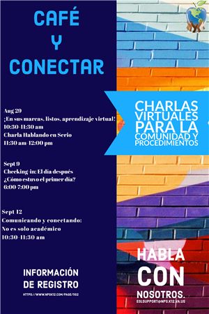 Coffee Connect Spanish flyer Coffee Connect Spanish flyer