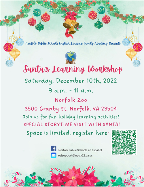 Holiday Workshop 121022 Filyer - English