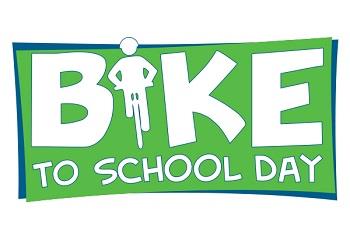 Bike to school day logo